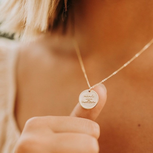 Mind | Matter Meditation Mantra Charm Necklace - Picture 2 of 14